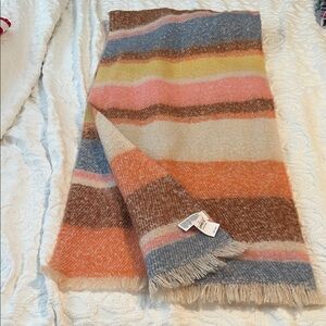 Multicolor Striped American Eagle Scarf